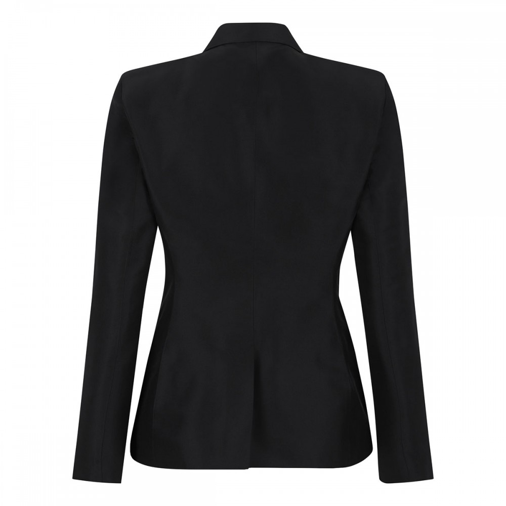 Fine silk faille jacket