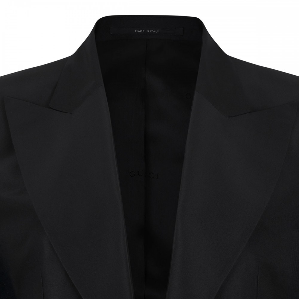 Fine silk faille jacket