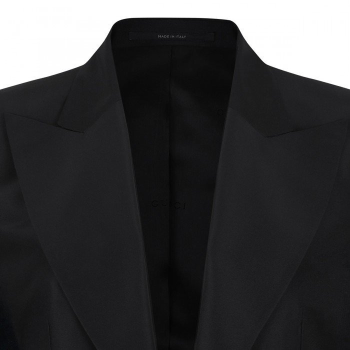 Fine silk faille jacket
