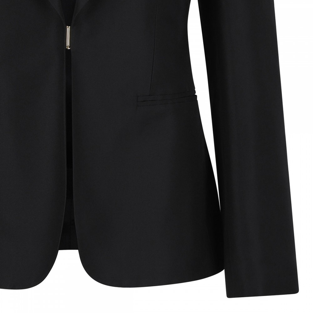 Fine silk faille jacket