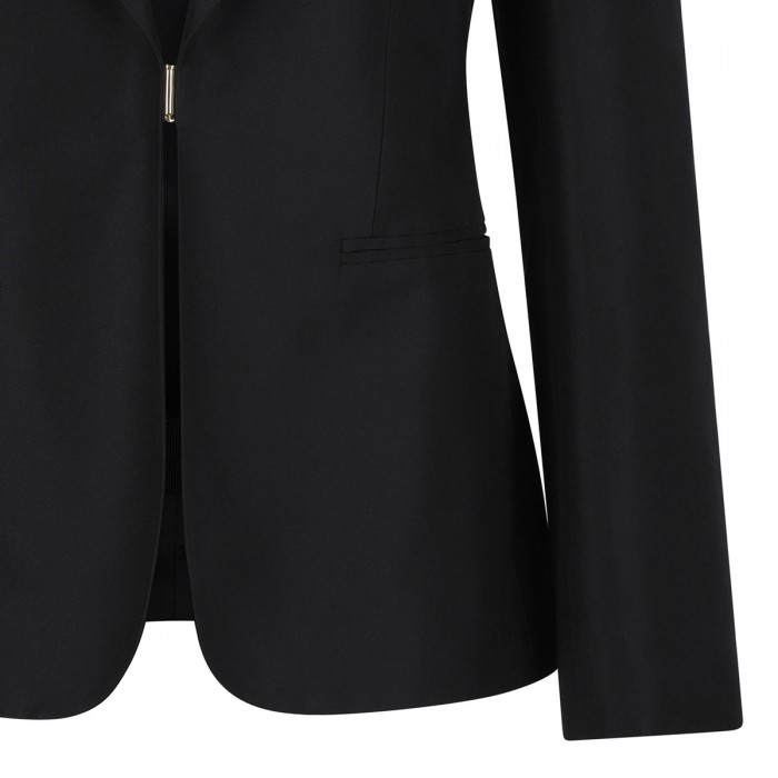 Fine silk faille jacket