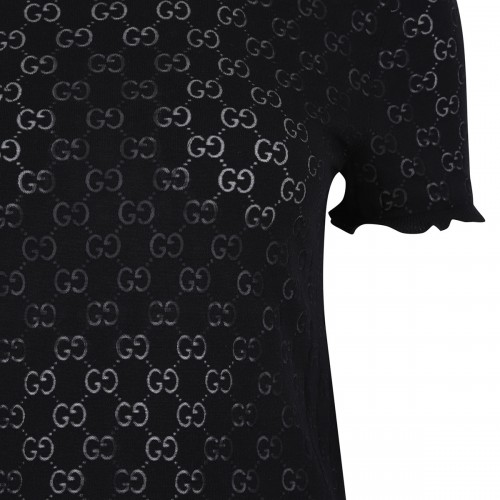 GG cotton devoré T-shirt 2