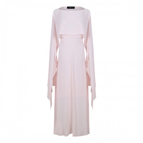 Open back long dress
