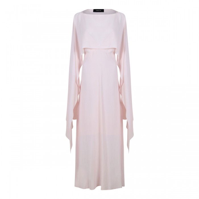 Open back long dress