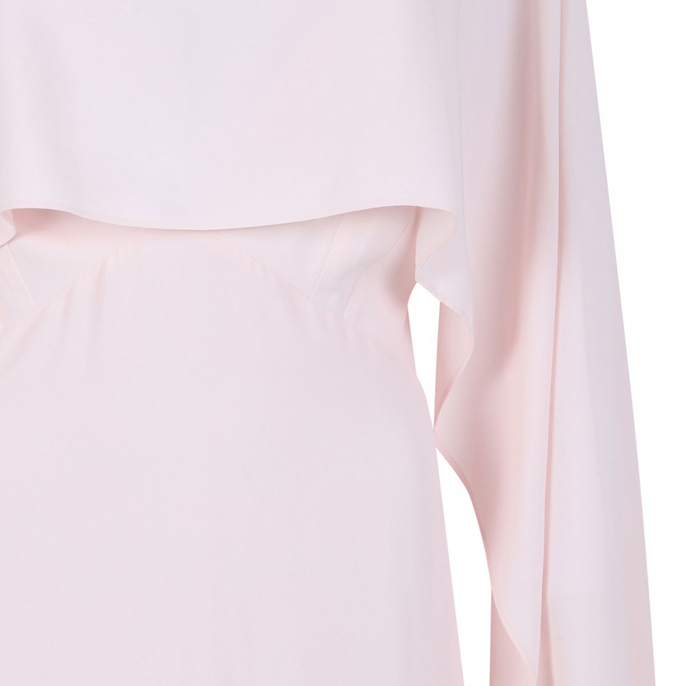 Open back long dress
