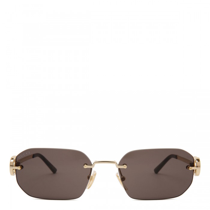 Rectangular frame sunglasses