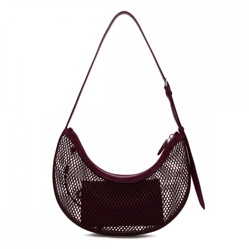 One Piece Demi Lune fishnet bag