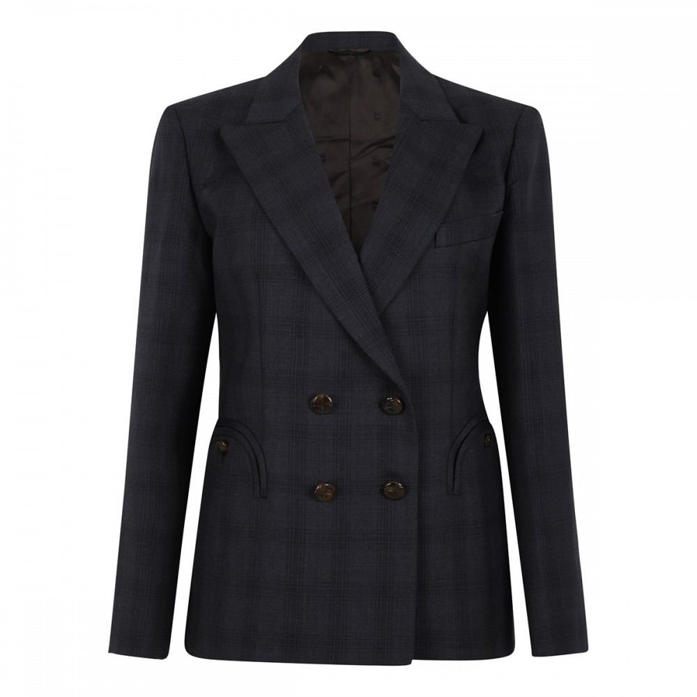 Charmer check blazer