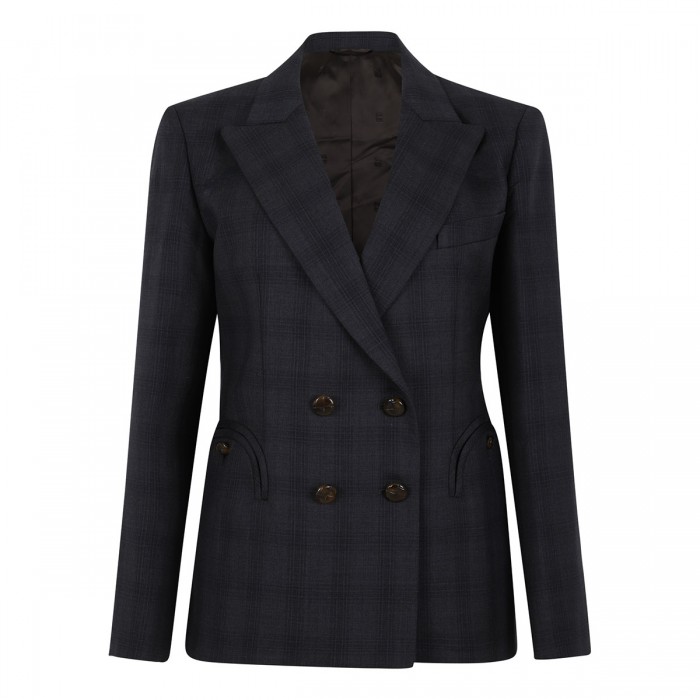 Charmer check blazer