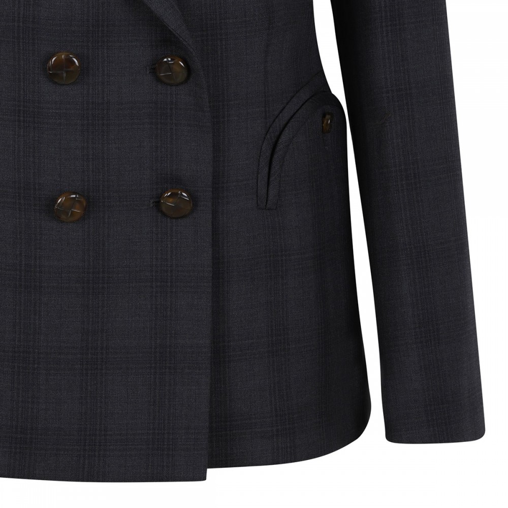 Charmer check blazer