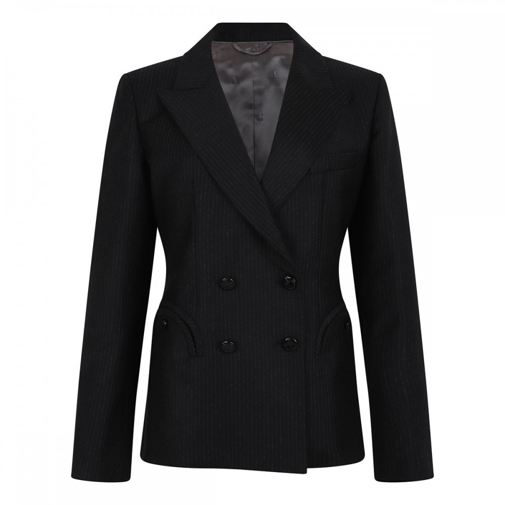 Charmer pinstriped blazer