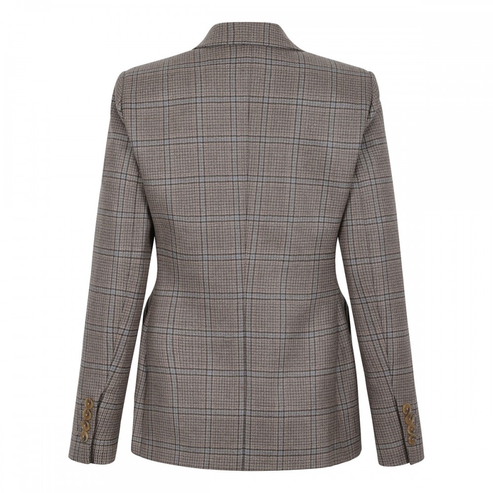 Charmer beige check blazer