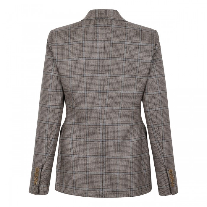 Charmer beige check blazer