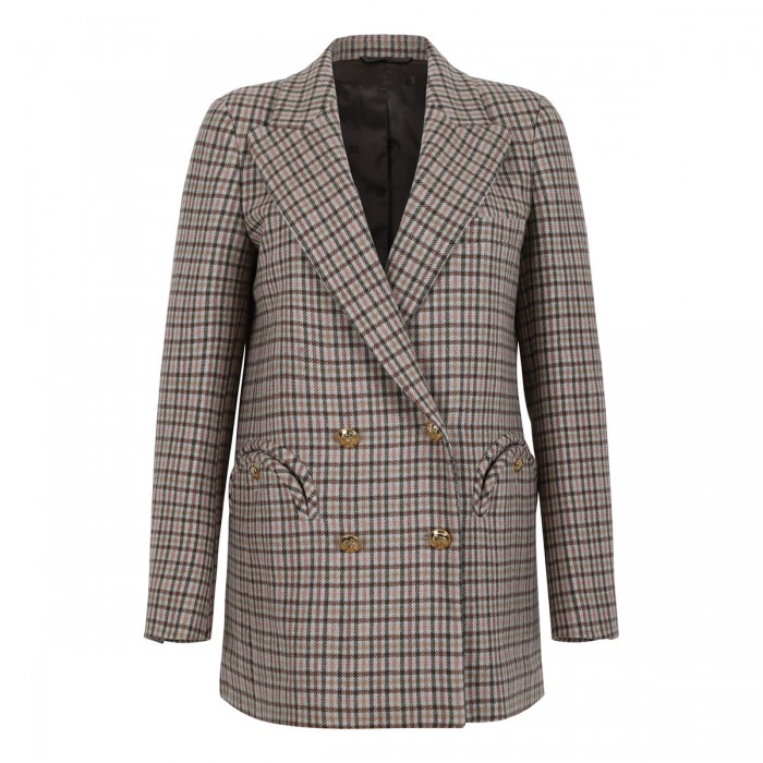 Everyday beige and brown blazer