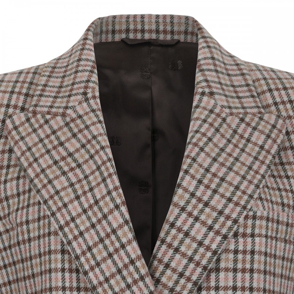 Everyday beige and brown blazer