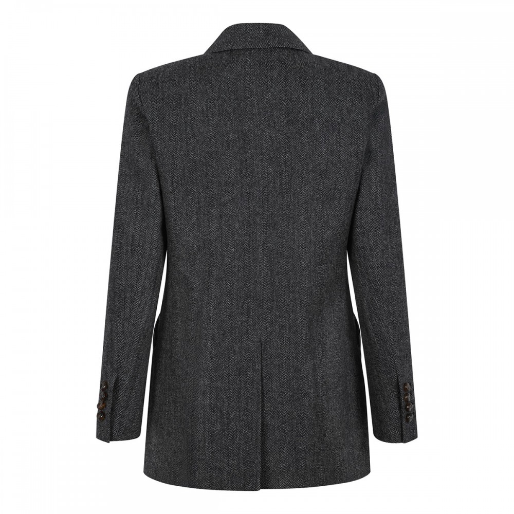 Everyday black and white blazer