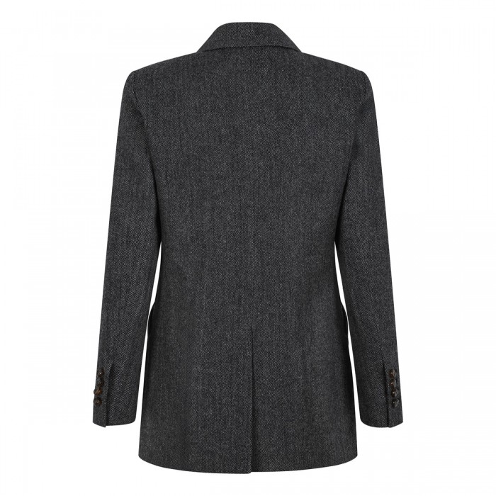 Everyday black and white blazer
