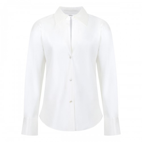 Bias silk blouse