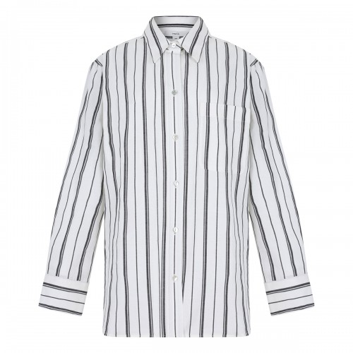 Resort stripe oversized shirt
