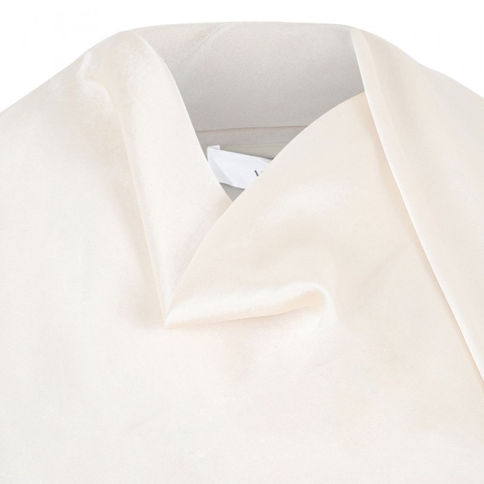 Satin scarf top