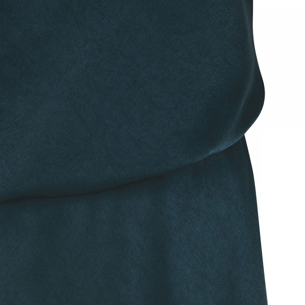 Draped cowl neck dress