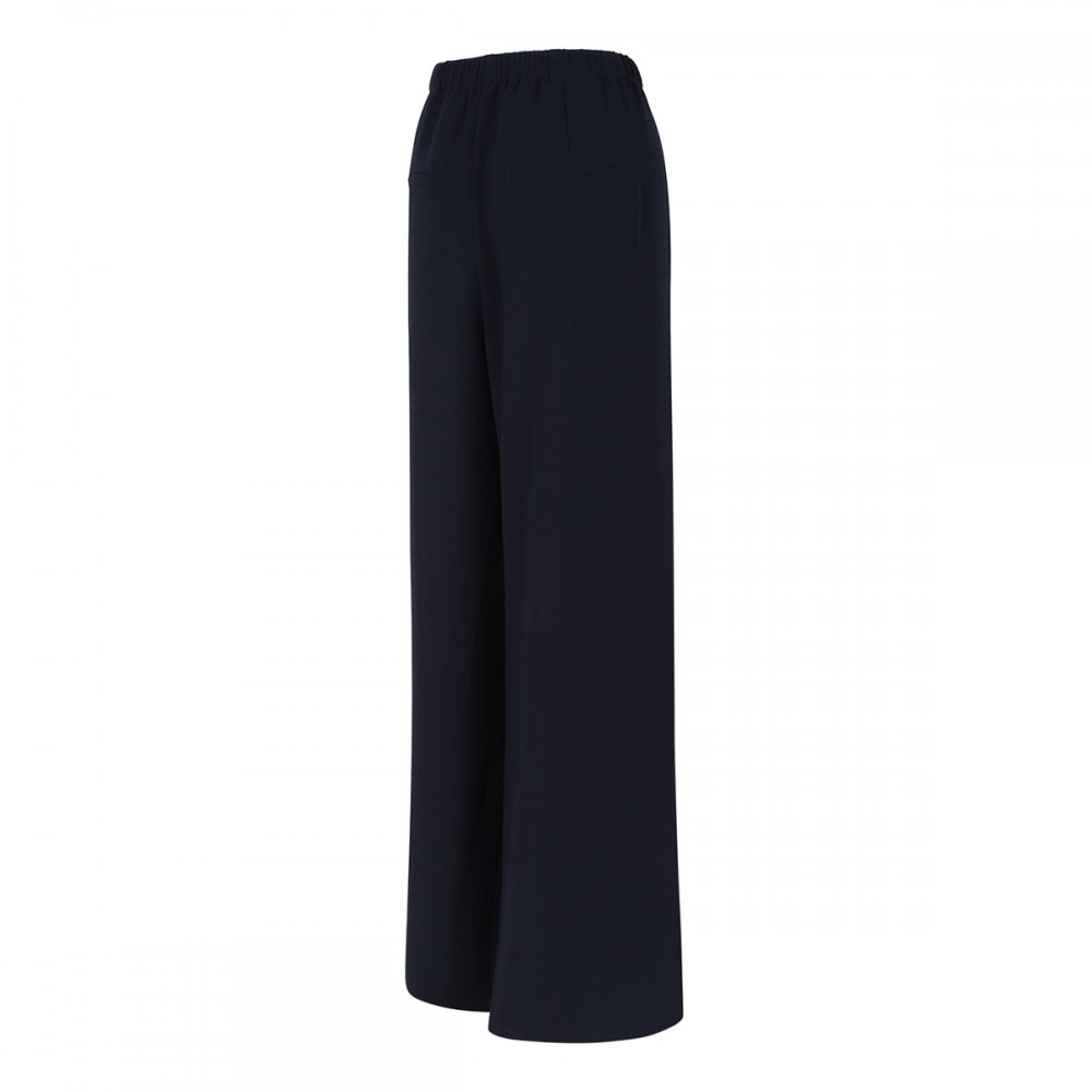 Wide leg drawstring pants