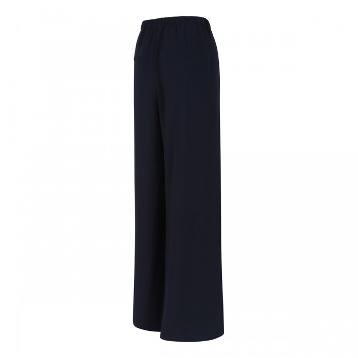 Wide leg drawstring pants