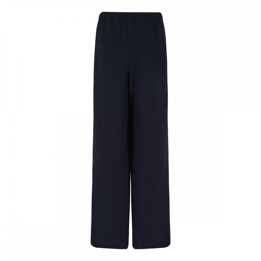 Wide leg drawstring pants