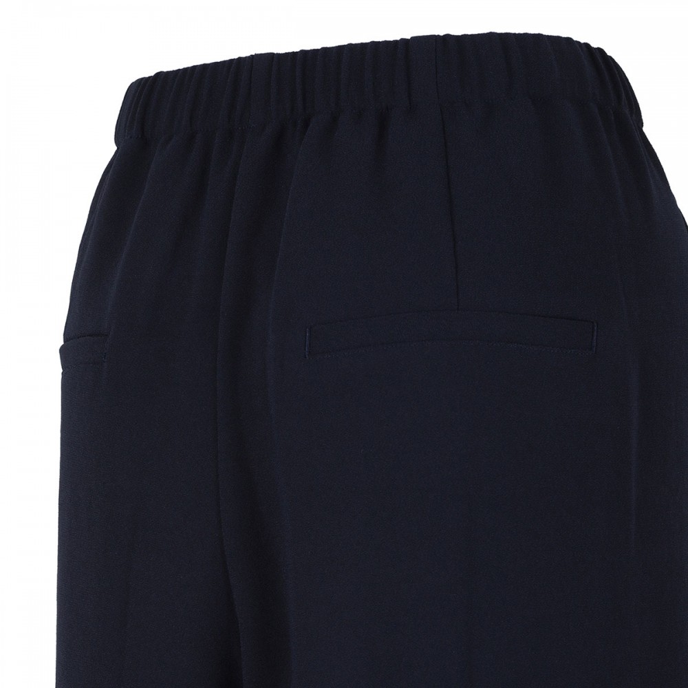 Wide leg drawstring pants