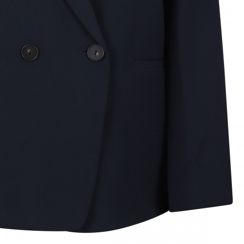Crepe double-breasted blazer 2