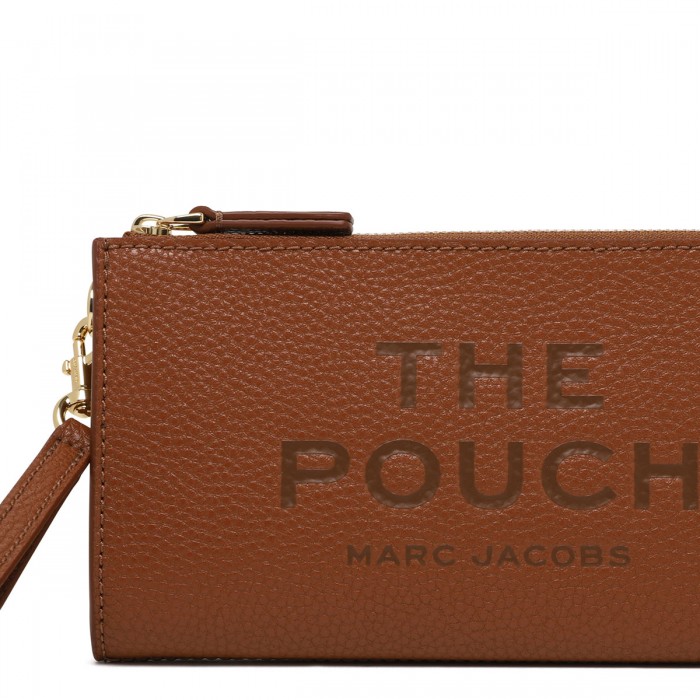 The leather pouch