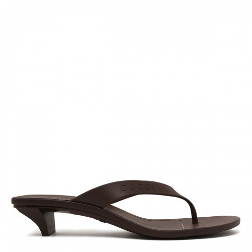 Vittoria rubber thong sandals