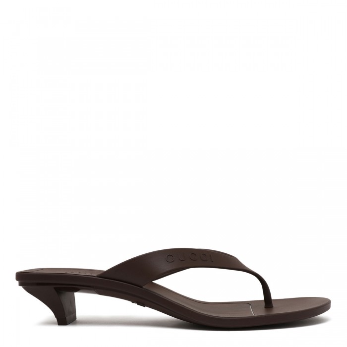 Vittoria rubber thong sandals