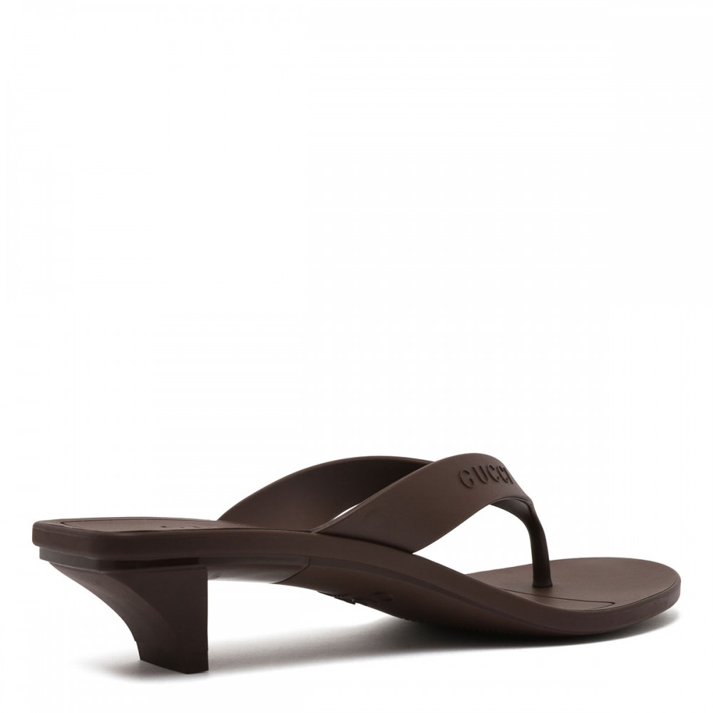 Vittoria rubber thong sandals
