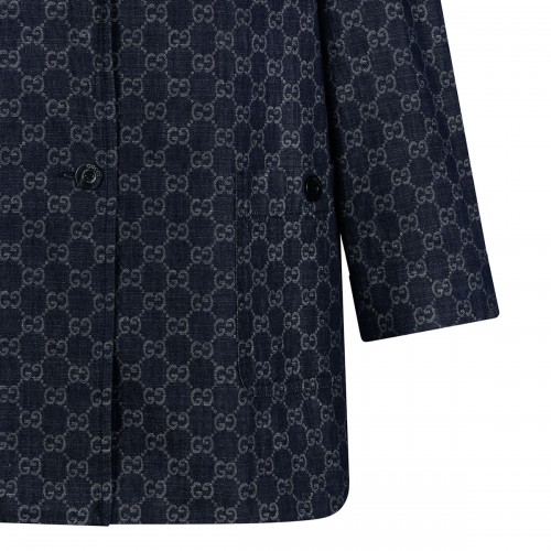 GG cotton denim jacquard... 2