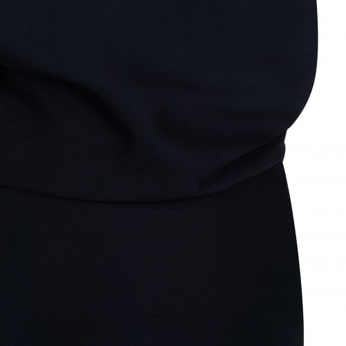 Draped open-back midi dress 2
