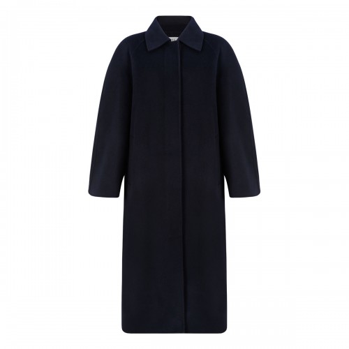 Double-faced wool padded coat