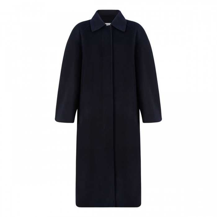Double-faced wool padded coat