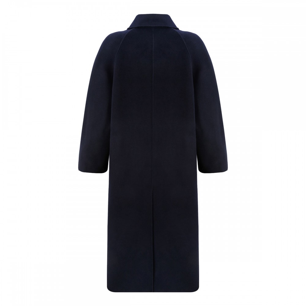 Double-faced wool padded coat
