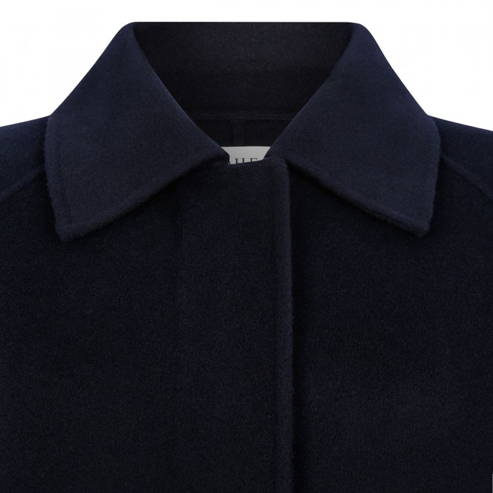 Double-faced wool padded coat