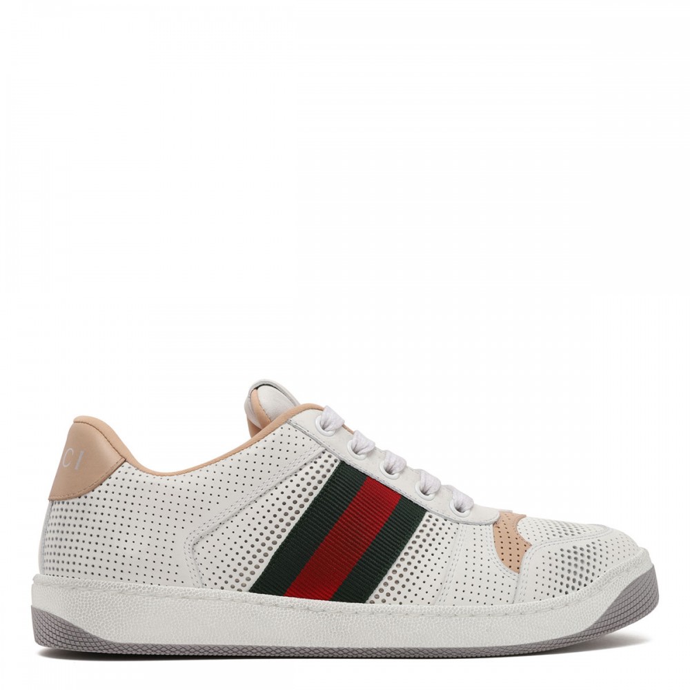 Screener leather sneakers