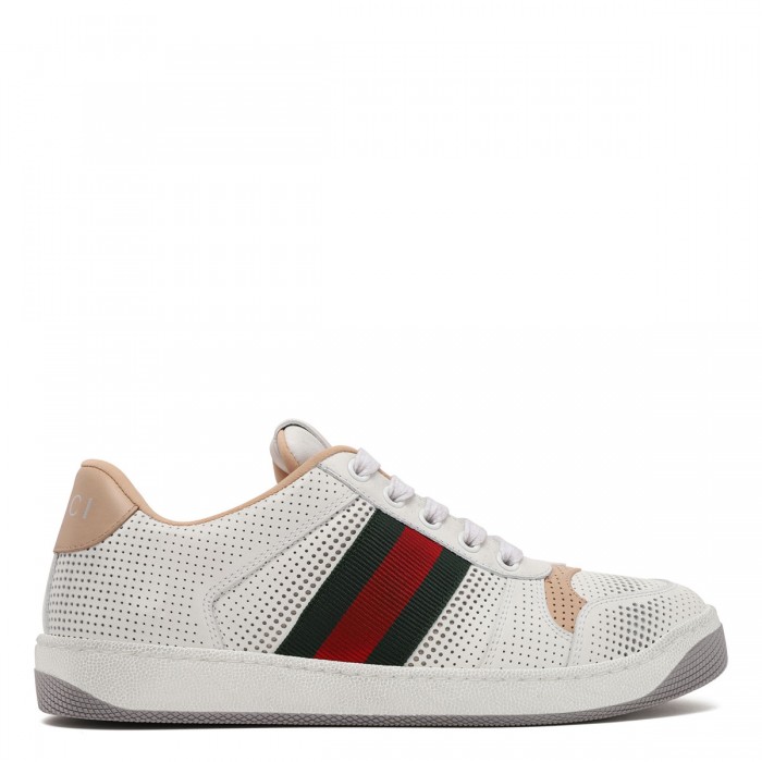 Screener leather sneakers