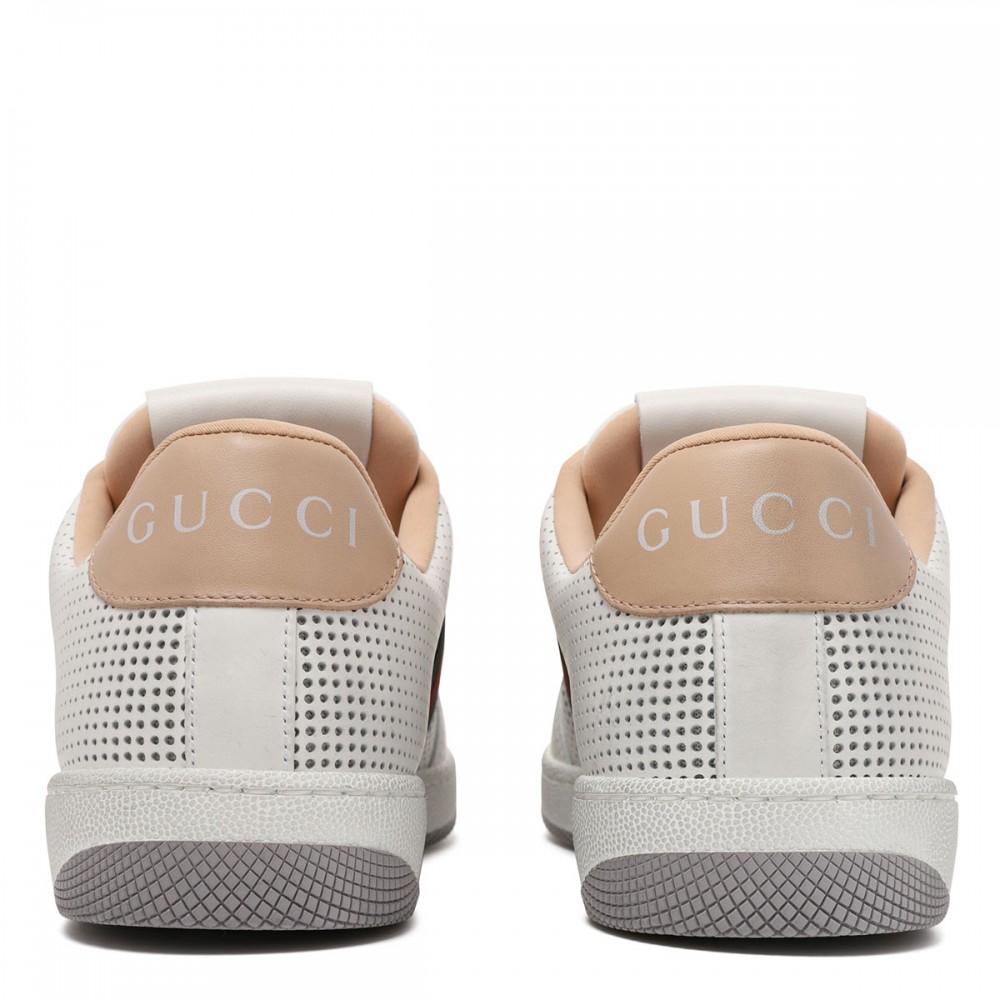 Screener leather sneakers