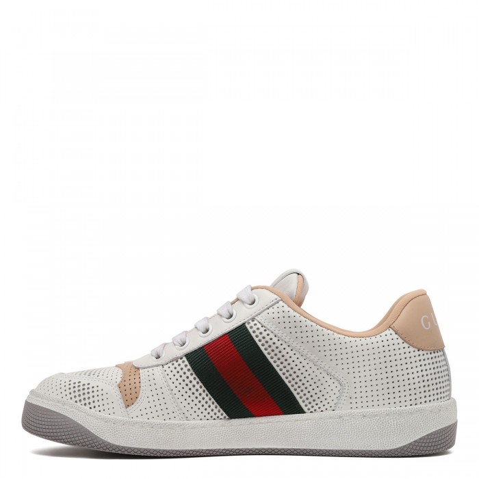 Screener leather sneakers
