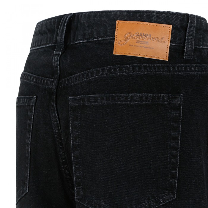 Lari broderie anglaise denim jeans