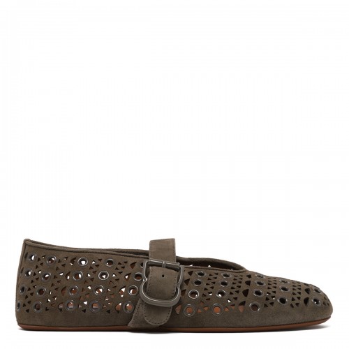 Vienne suede ballerinas...