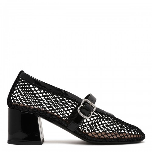 Fishnet 55 Mary Jane pumps