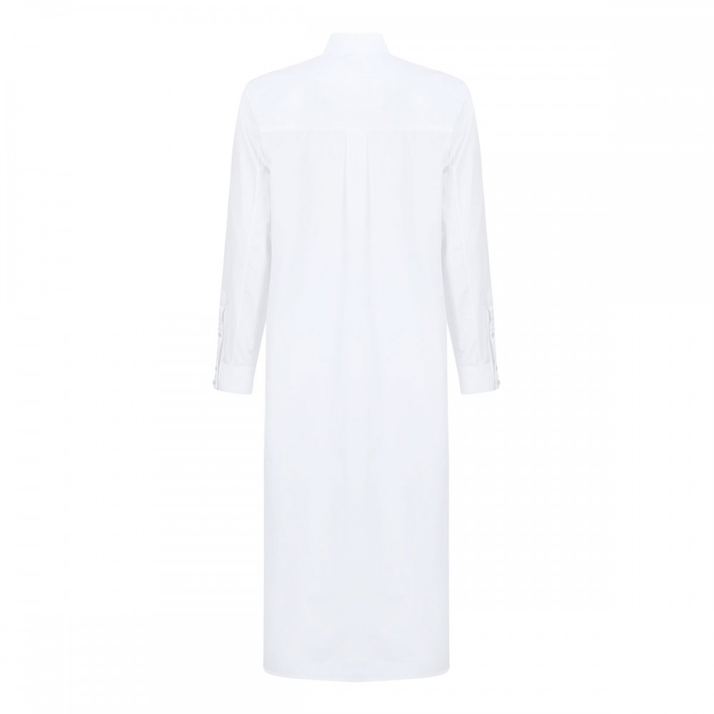 Asymmetric cotton shirt