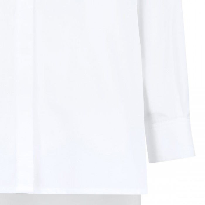 Asymmetric cotton shirt