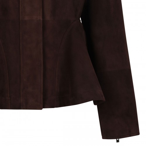 Peplum suede jacket 2